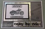Enjoy the Ride card using One Wild Ride from Stampin' Up! - by Dee Copus-Read, Lady Dee Crafts