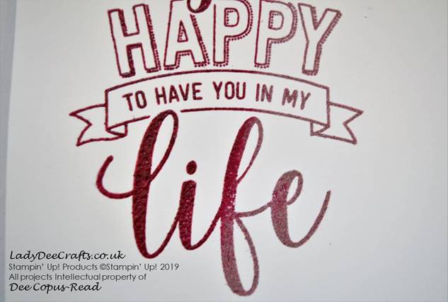 Heat Embossing in ANY colour Tutorial by Dee Copus-Read, Lady Dee Crafts