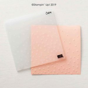 Scattered Sequins Dynamic Textured Impressions Embossing Folder