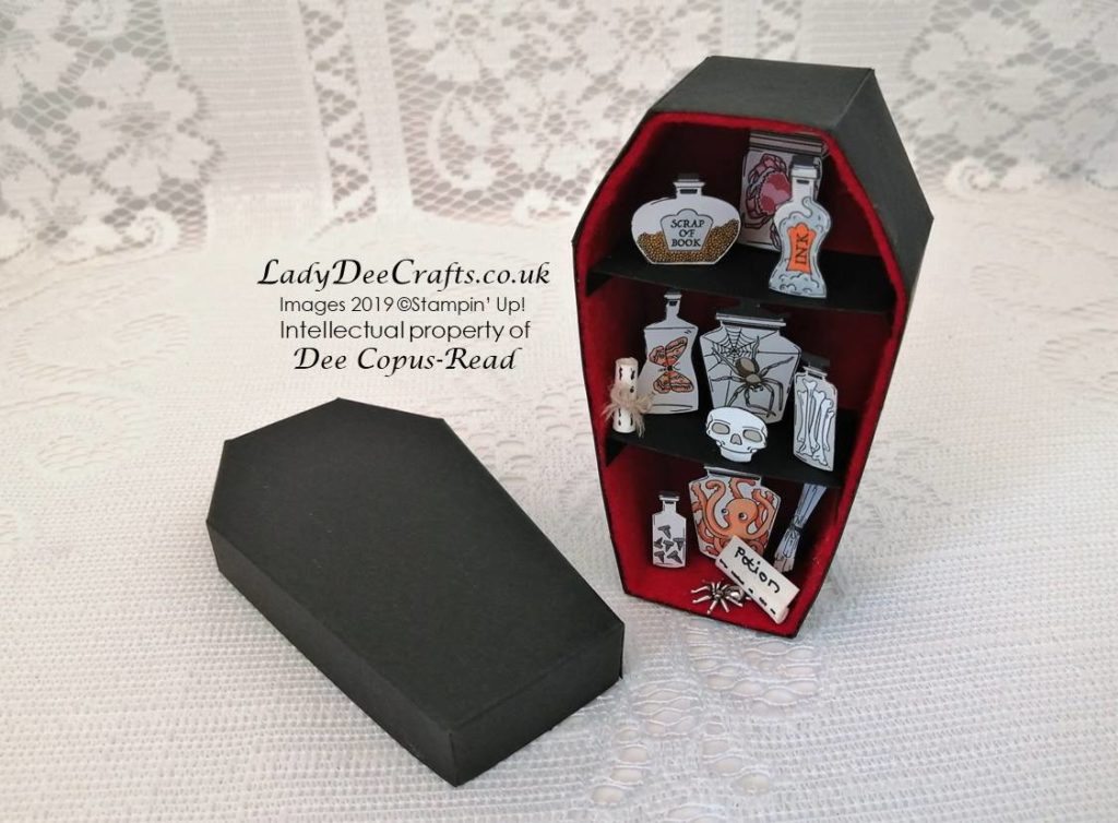 ORIGINAL DESIGN - Vampire's Medicine Cabinet by Dee Copus-Read, Lady Dee Crafts