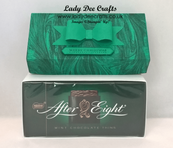 After Eights Box After Eights Box using the Marble background stamp by Dee Copus-Read, Lady Dee Crafts