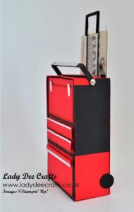 Tool Box Gift Card Holder