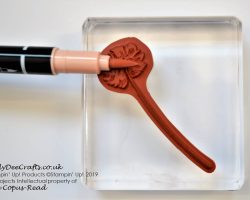 How to Heat Emboss in ANY Colour. Tutorial by Dee Copus-Read, Lady Dee Crafts