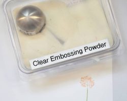 How to Heat Emboss in ANY Colour. Tutorial by Dee Copus-Read, Lady Dee Crafts