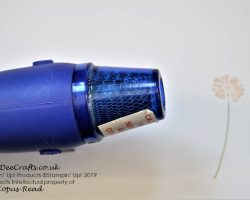 How to Heat Emboss in ANY Colour. Tutorial by Dee Copus-Read, Lady Dee Crafts