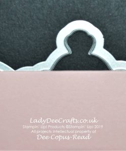 Tea Time Framelits Partial Die-Cutting Tutorial by Dee Copus-Read, Lady Dee Crafts.